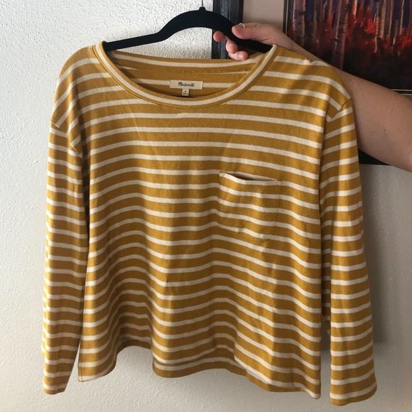 Madewell Tops - SOLD! MADEWELL striped top!!